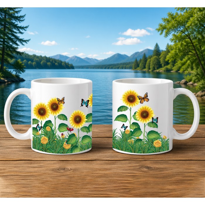 Taza Girasoles