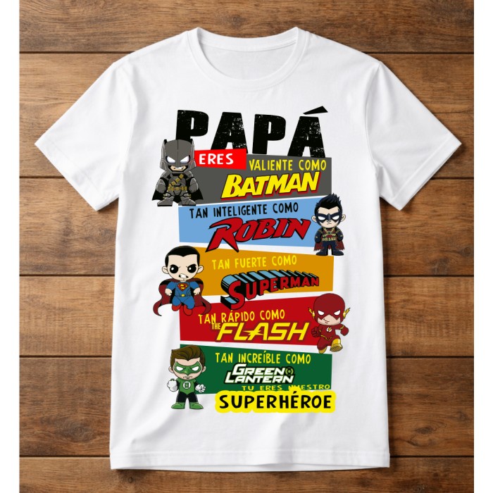 Papa Valiente como Batman