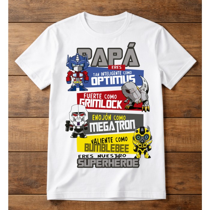 Papa tan Inteligente como Optimus