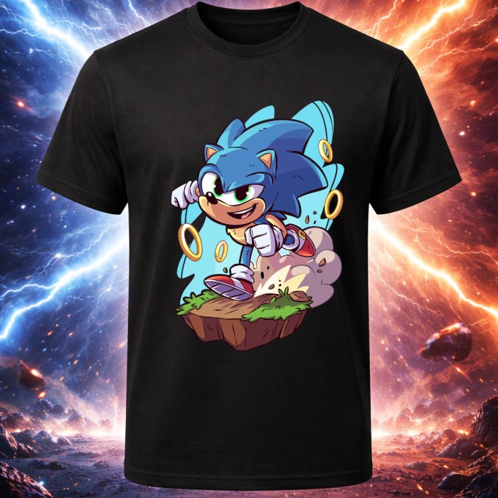 Sonic - Diseño para playera